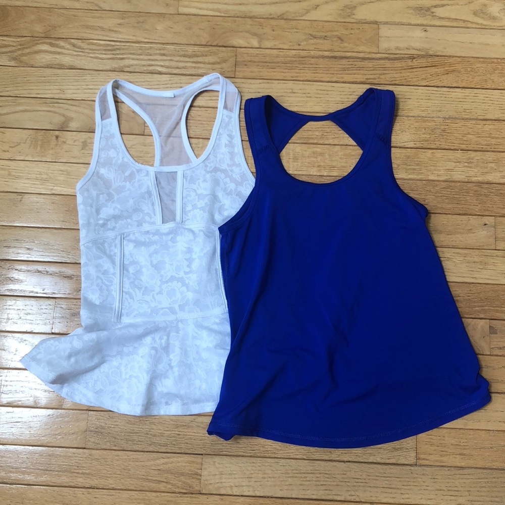Two Arie/ American Eagle workout collection tanks